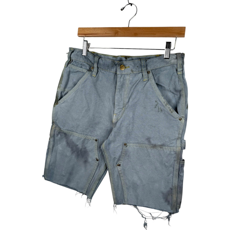 Vintage Carhartt Utility Cargo Denim Shorts 32