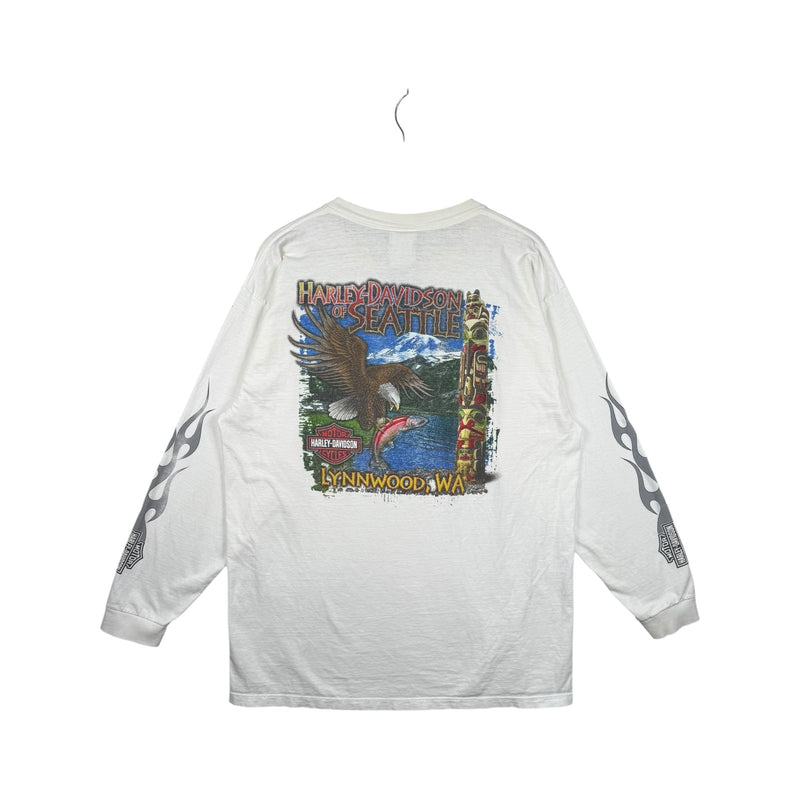 Vintage Harley Davidson Of Seattle Long Sleeve