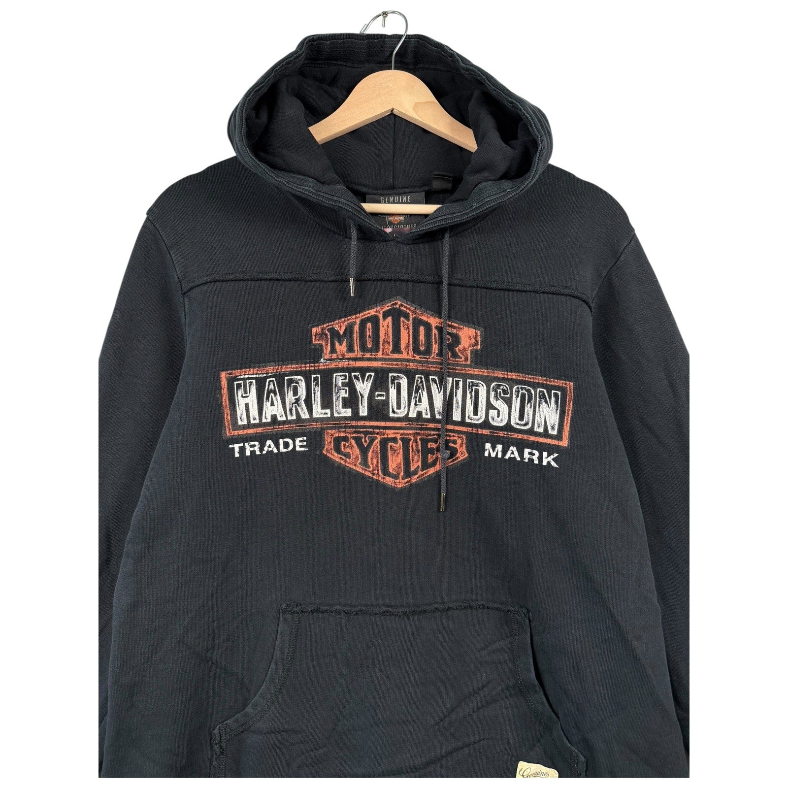 Vintage Harley Davidson Bar & Shield Hoodie