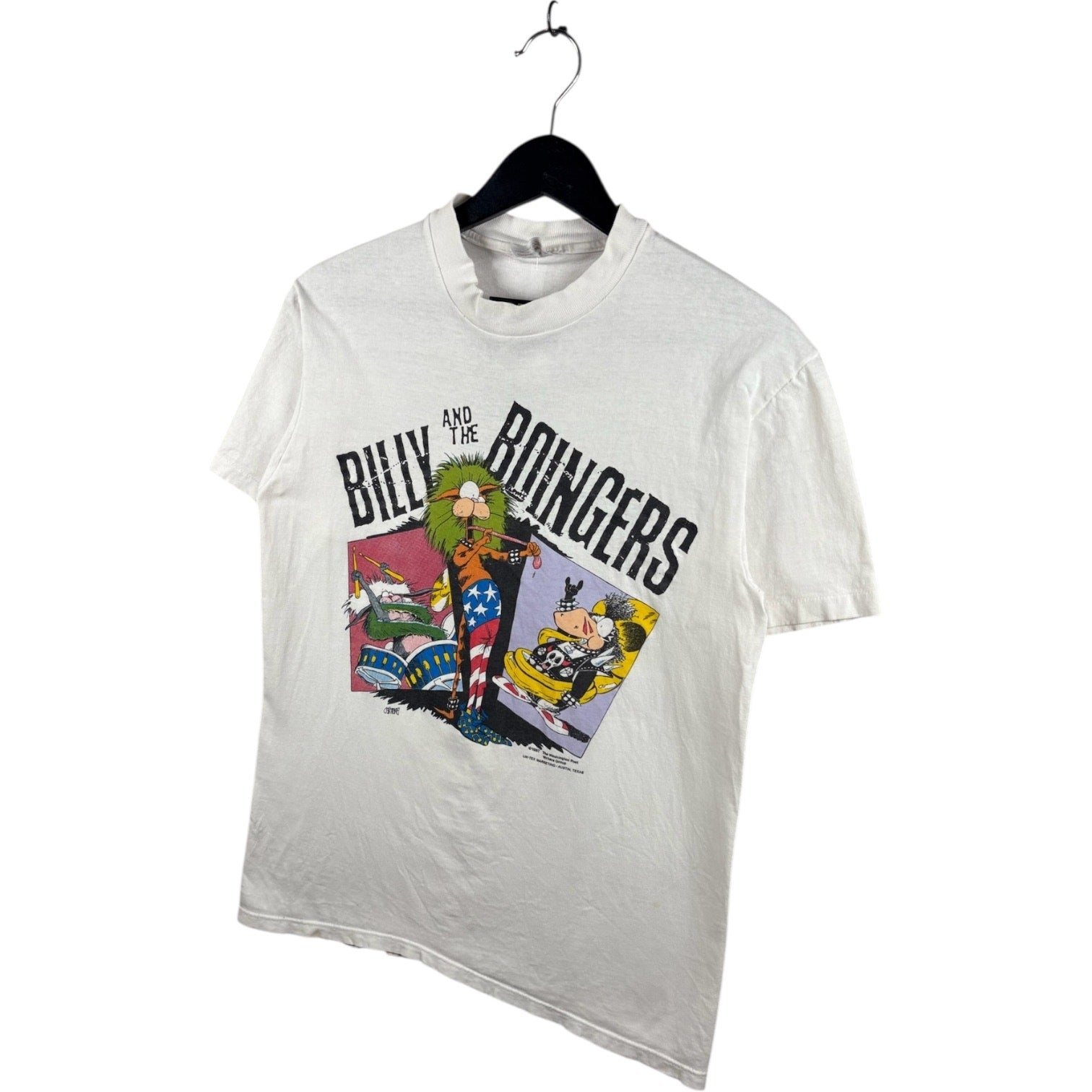 Vintage Billy and The Boingers Bloom Band T-Shirt Medium