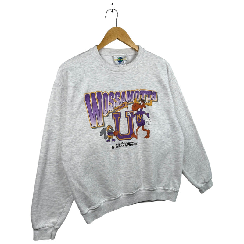 Vintage Wossamotta U Rocky Bullwinkle Crewneck