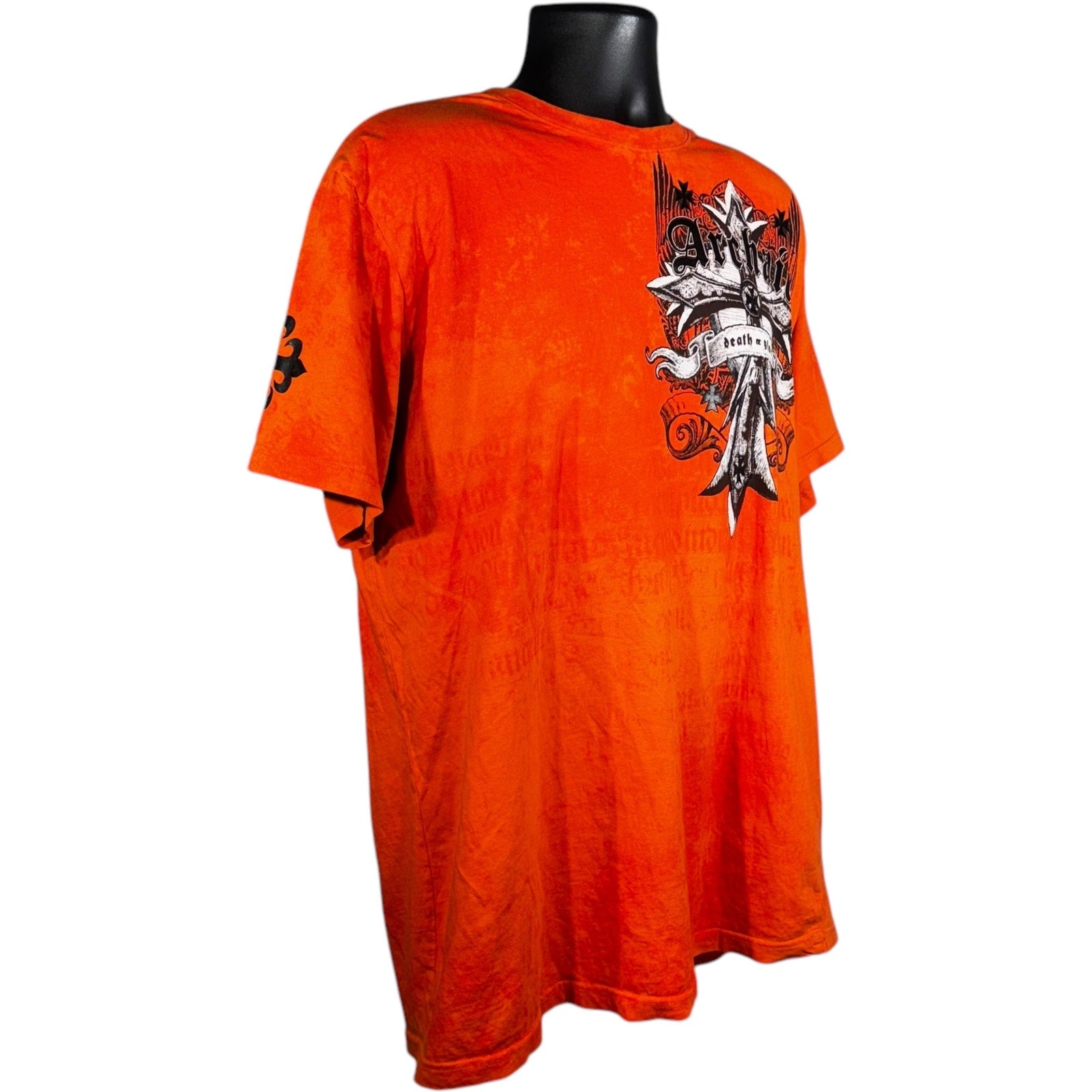 Archaic Skull Wings Y2K Graphic Tee