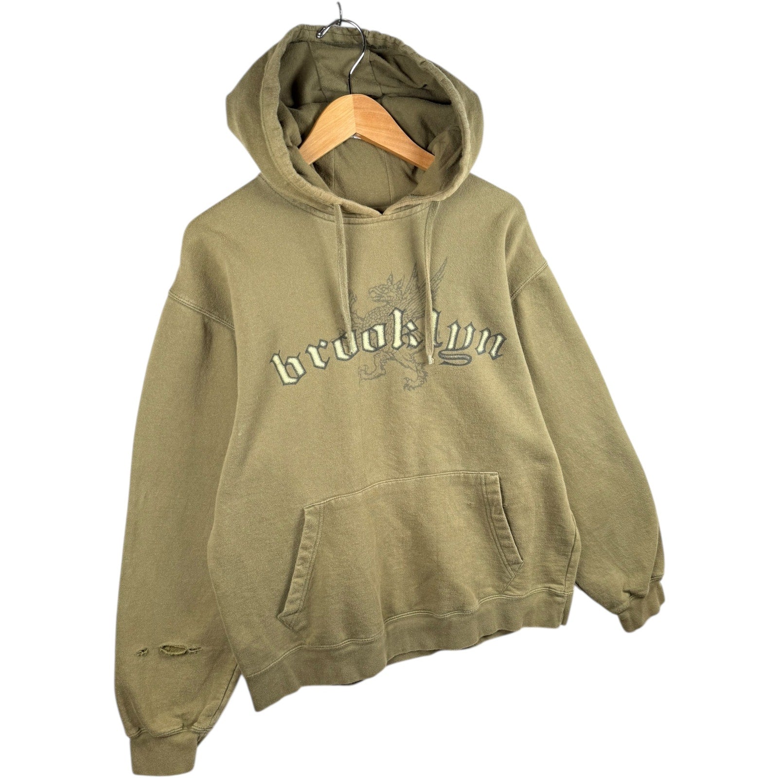 Vintage Brooklyn Dragon Tribal Hoodie