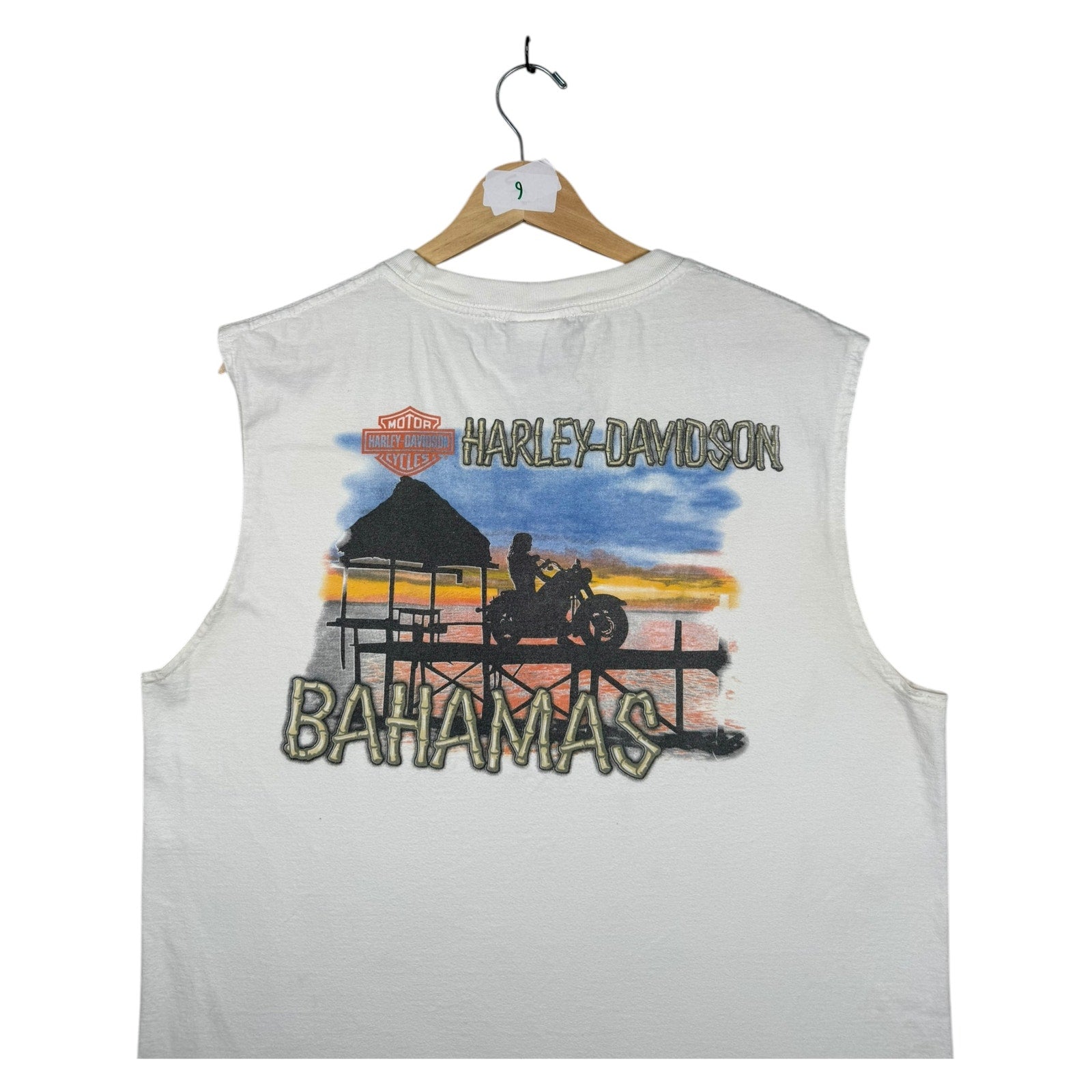 Vintage Harley Davidson Bahamas Tank Muscle Tee
