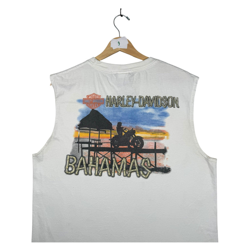 Vintage Harley Davidson Bahamas Tank Muscle Tee