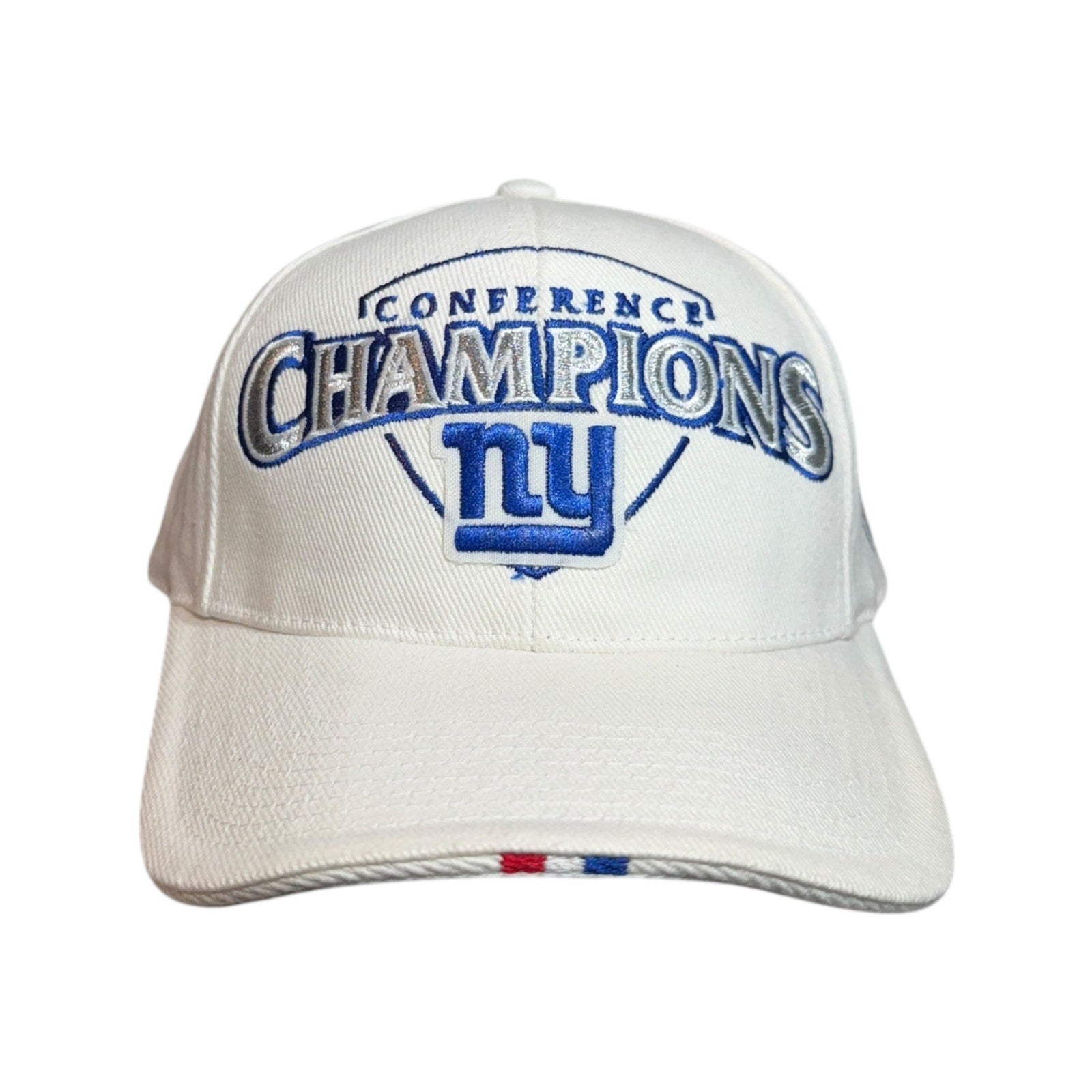 Vintage New York Giants NFL Conference Champions Strapback Hat