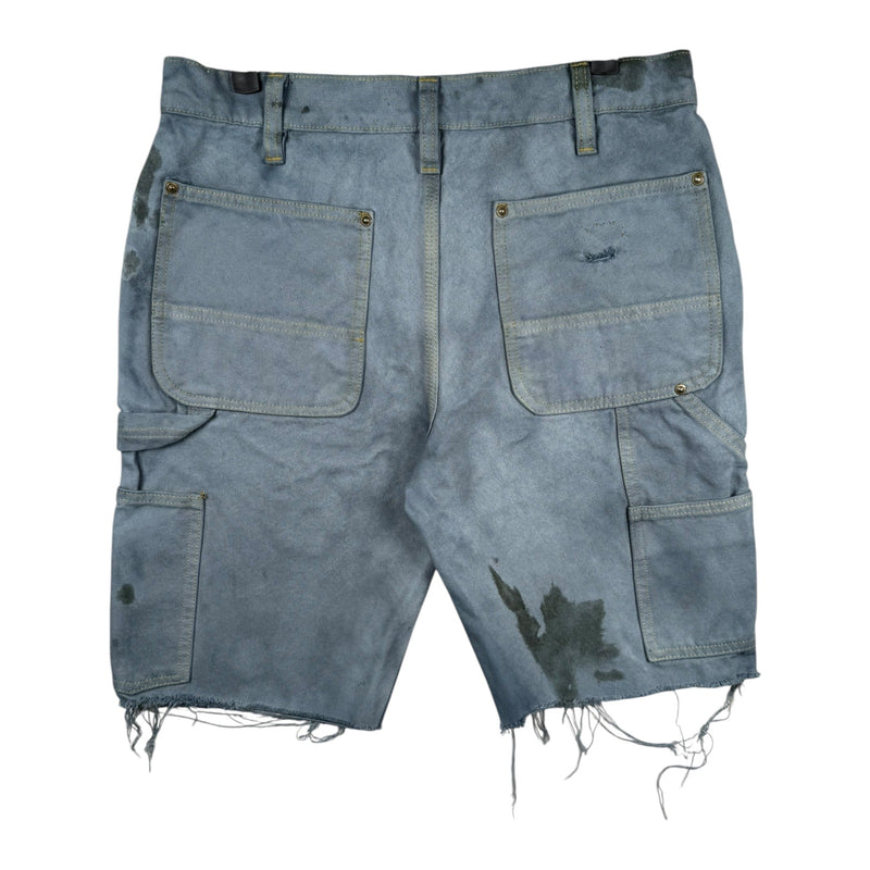 Vintage Carhartt Utility Cargo Denim Shorts 32