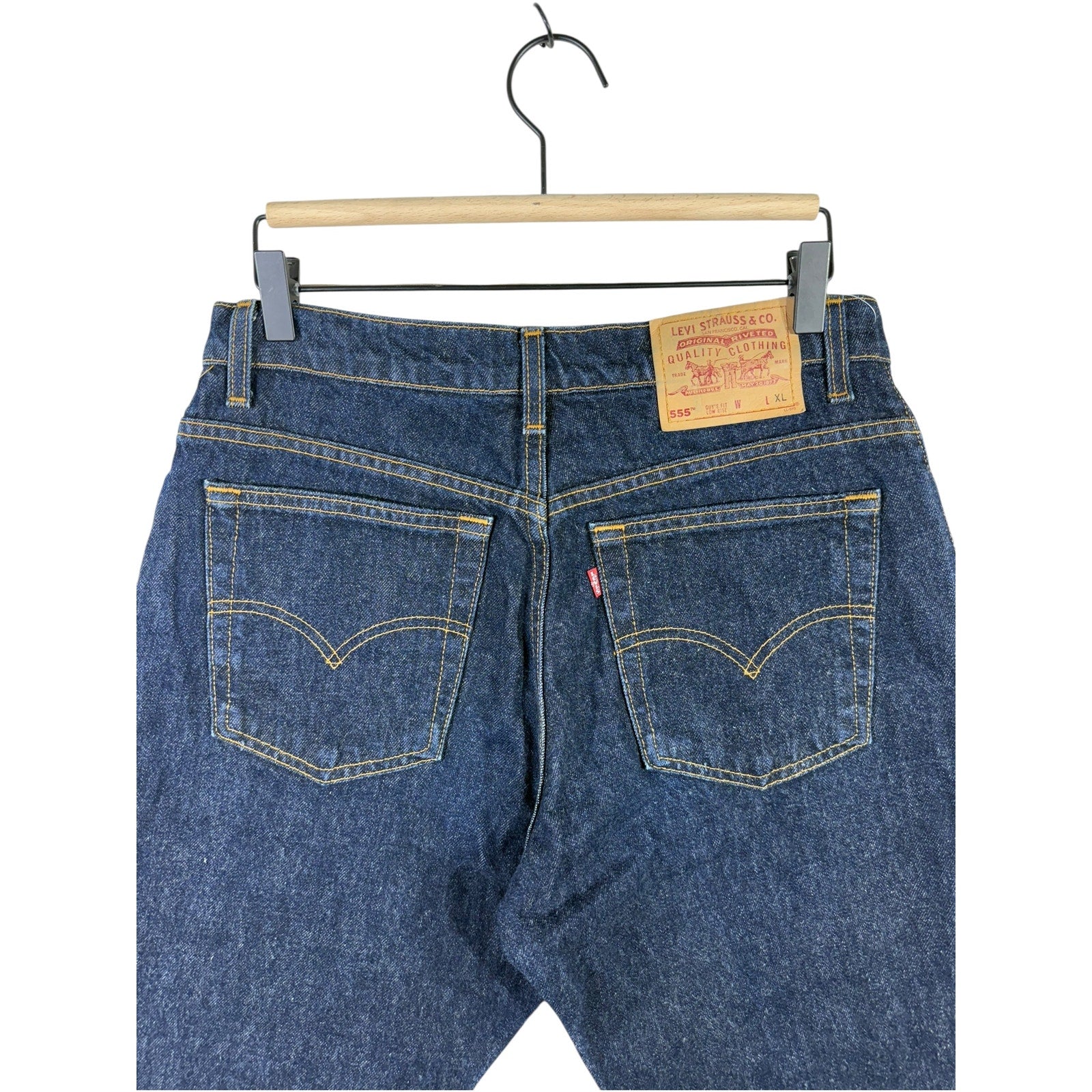 Vintage Levi's 555 Denim Shorts 32