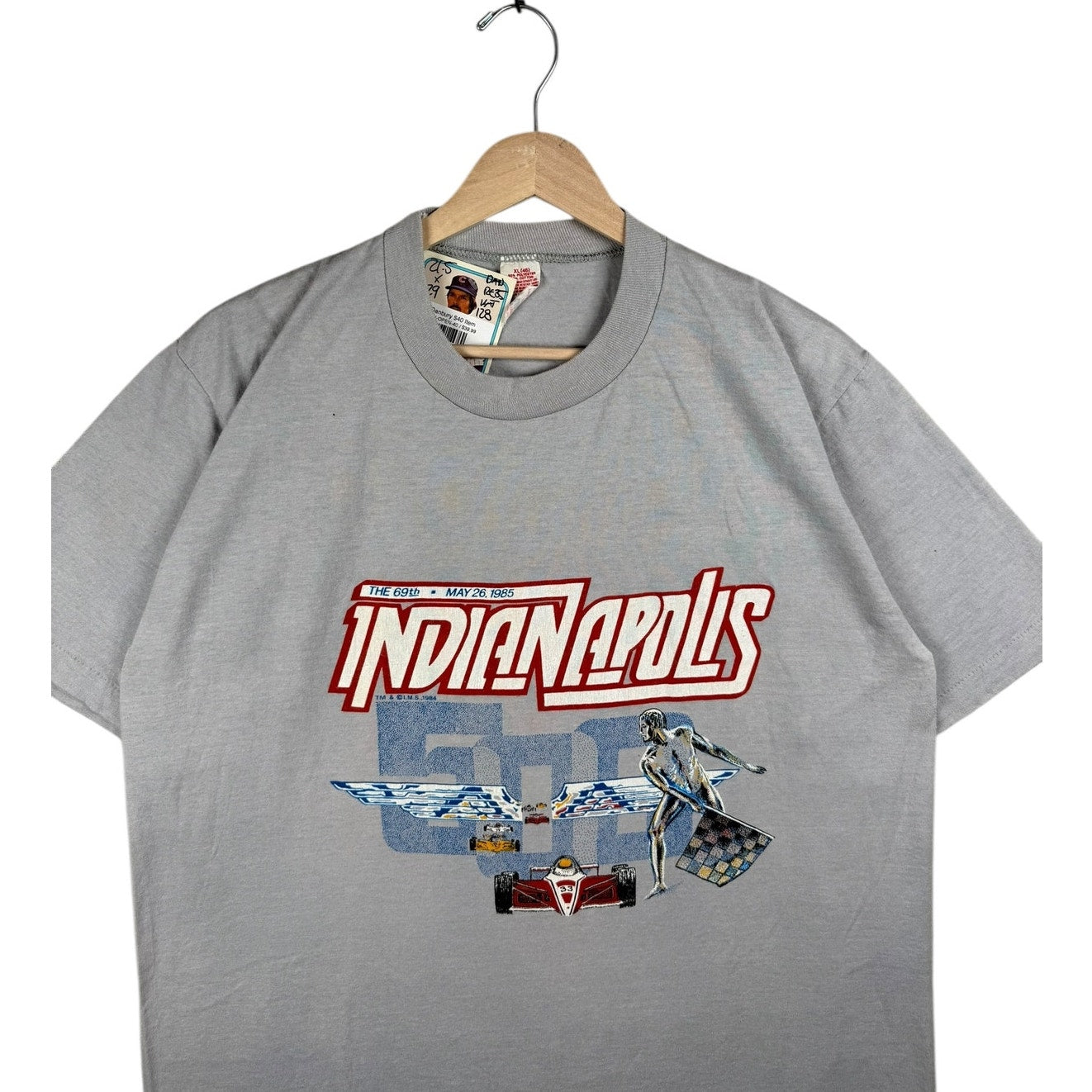 Vintage Indianapolis 500 Racing Graphic T-Shirt