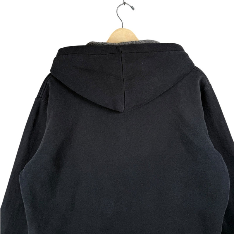 Vintage DC Logo Full Zip Sherpa Lined Hoodie