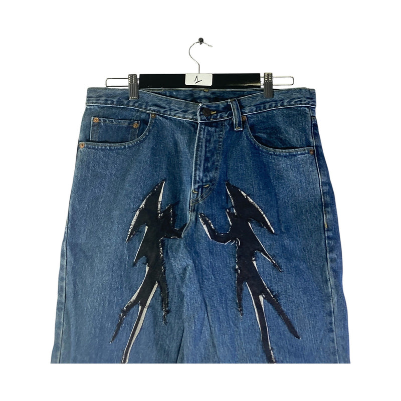 Vintage Levi's 517 Denim Shorts 34