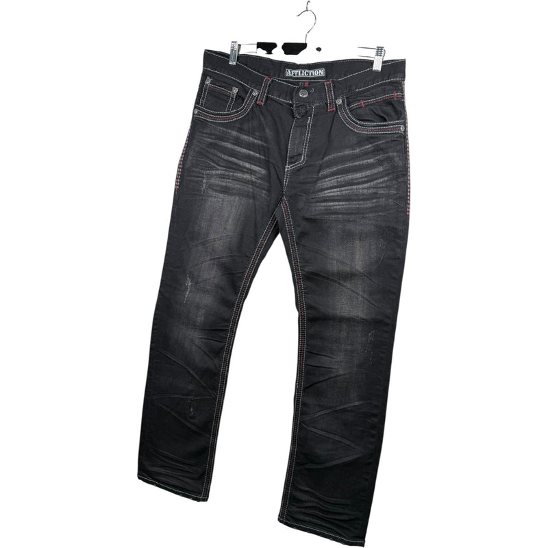 Vintage Affliction Skinny Denim Jeans 36