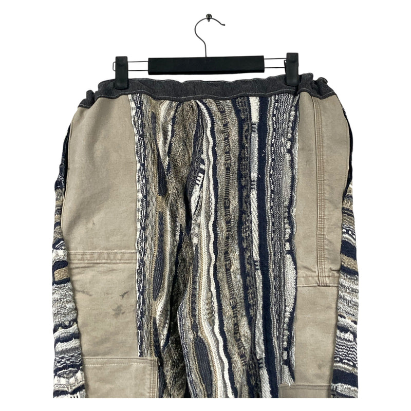 Vintage Coogi Cut & Sew Patchwork Shorts 34