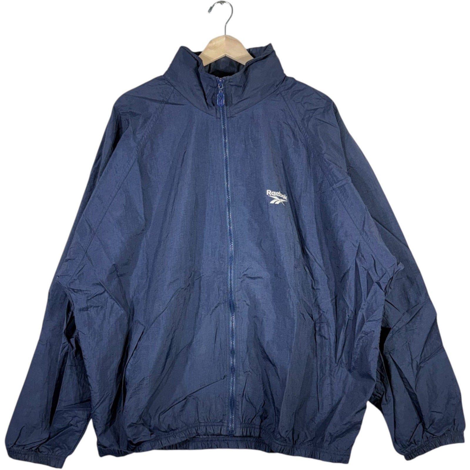 Vintage Reebok Mini Logo Full Zip Windbreaker