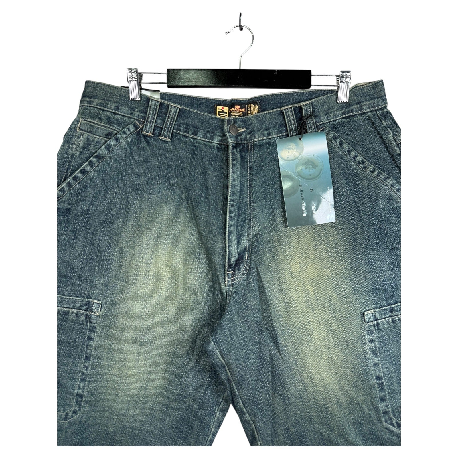 Vintage Kikai Machine Carpenter Denim Shorts 38