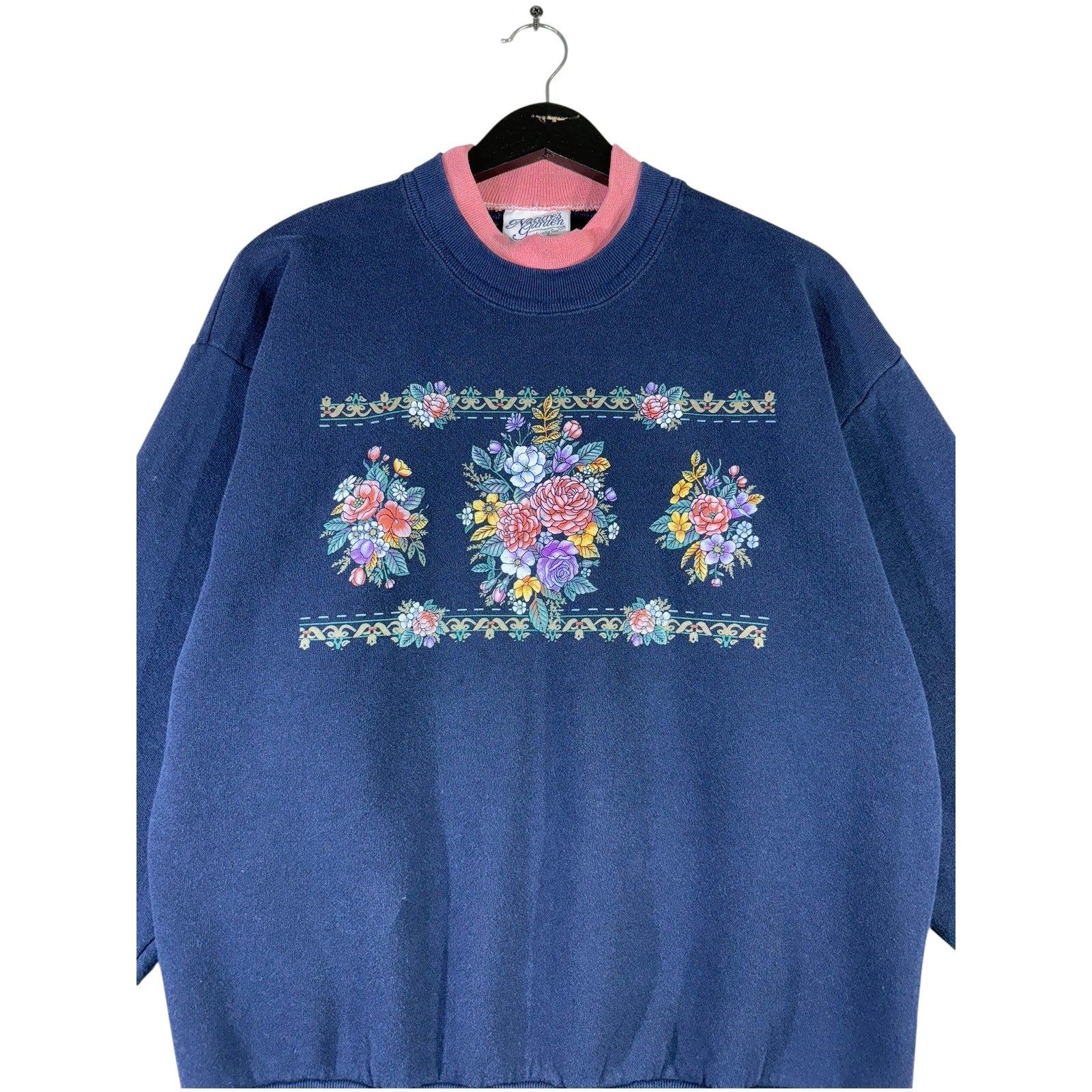Vintage Flowers Crewneck