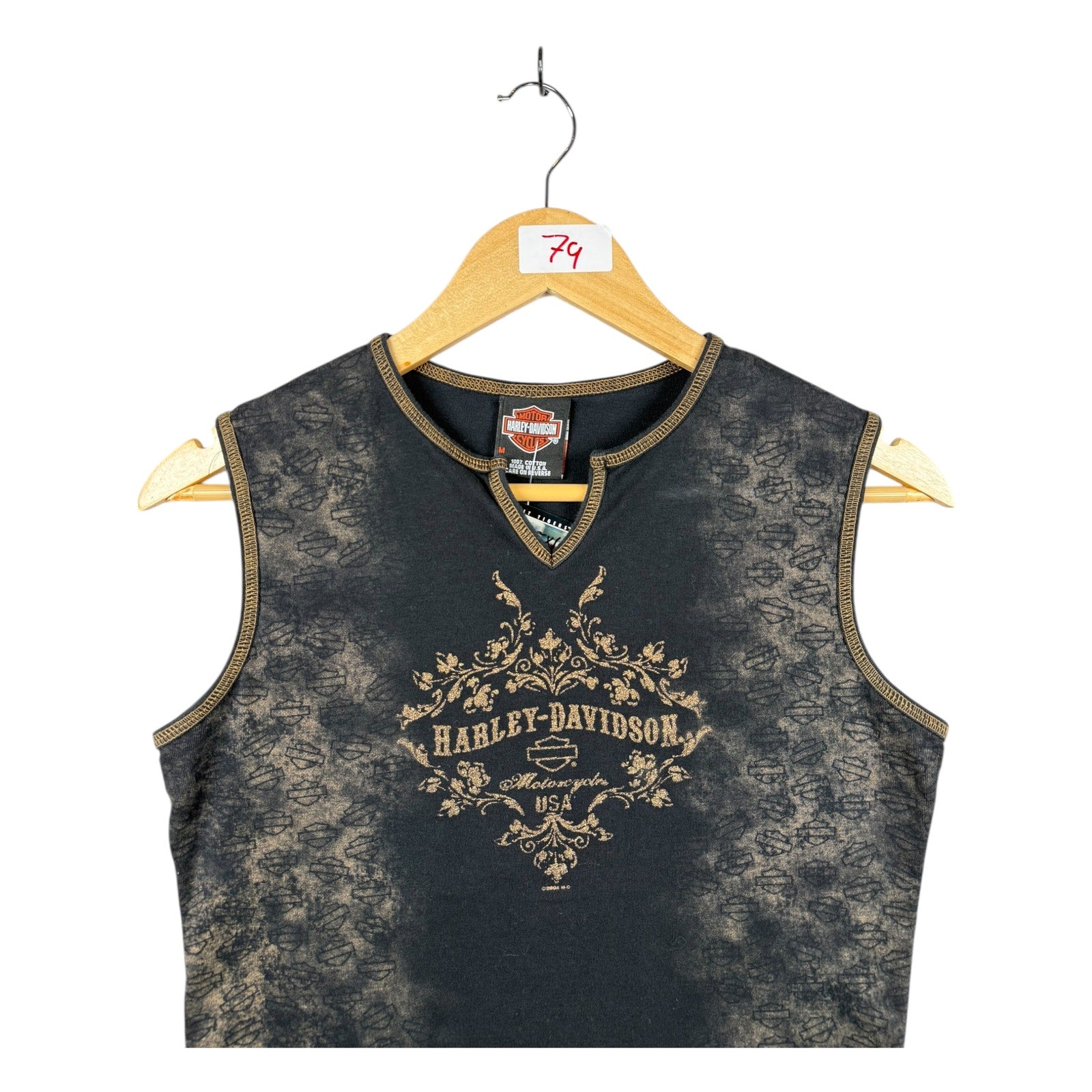 Y2K Harley Davidson Washed Women's Tank Top