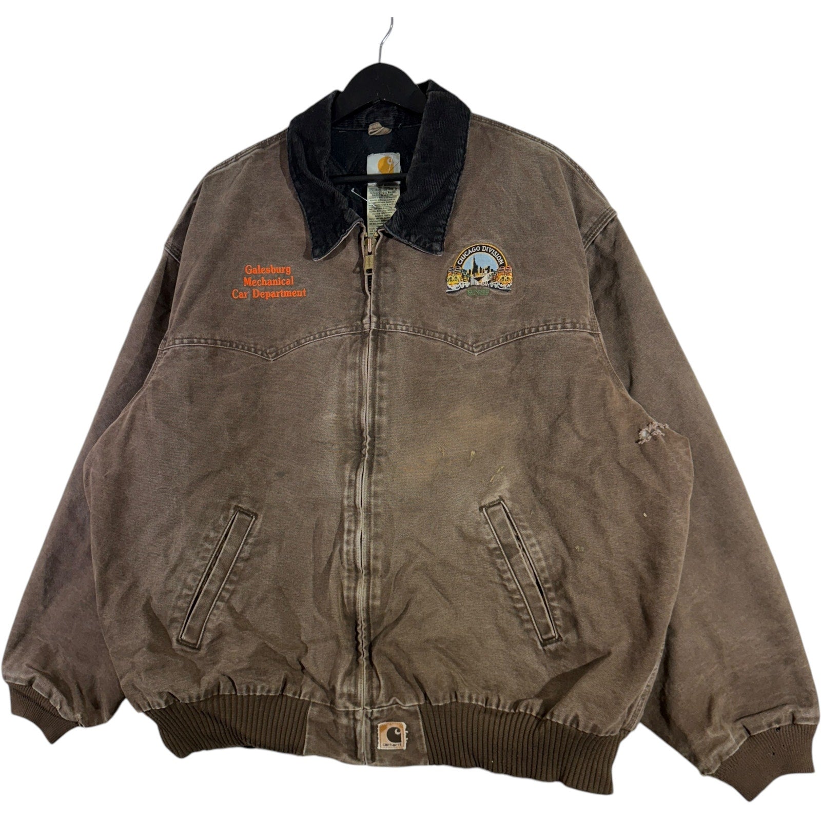 Vintage Carhartt Santa Fe J14 Full Zip Workwear Jacket