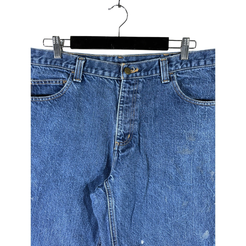 Vintage Carhartt Fire Resistant Denim Shorts 36