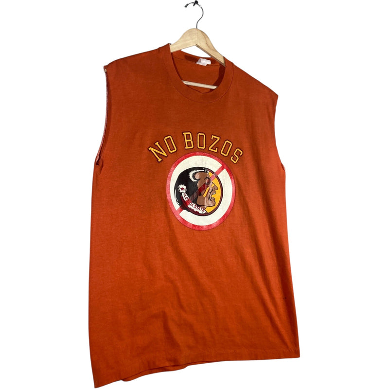 Vintage No Bozos Muscle Sleeves Tank Top