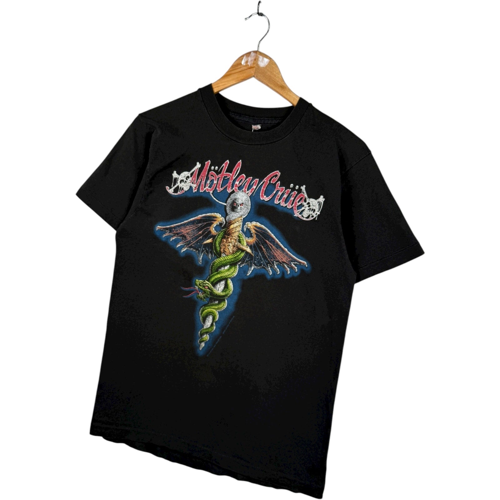 Vintage Motley Crue Dr Feelgood Album Graphic T-Shirt