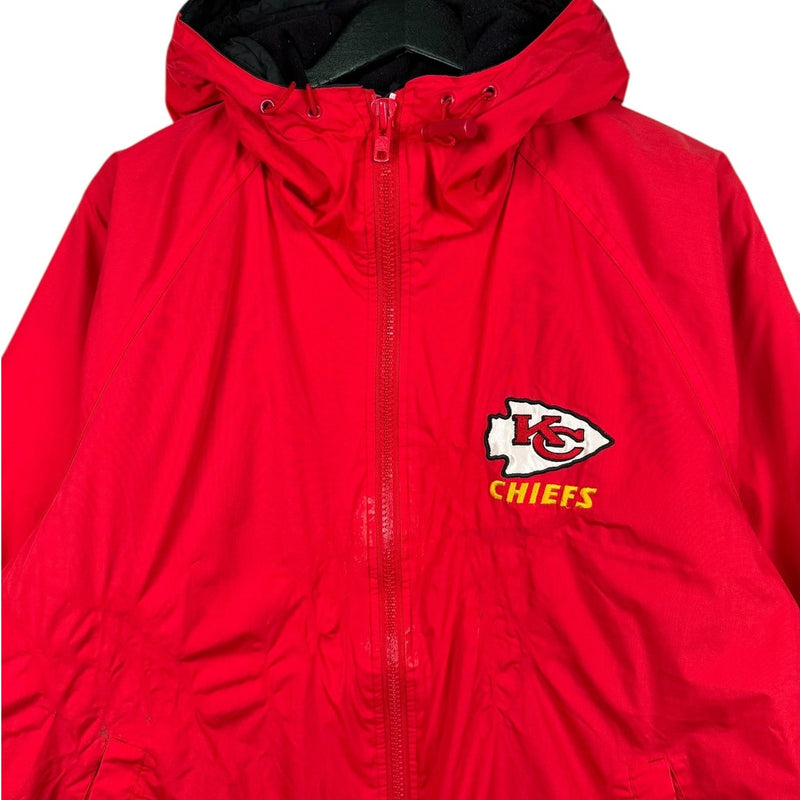 Vintage Pro Player Kansas City Chiefs NFL Hooded Windbreaker