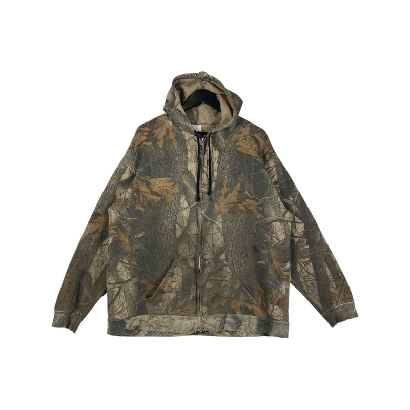 Vintage Real Tree Full Zip Hoodie