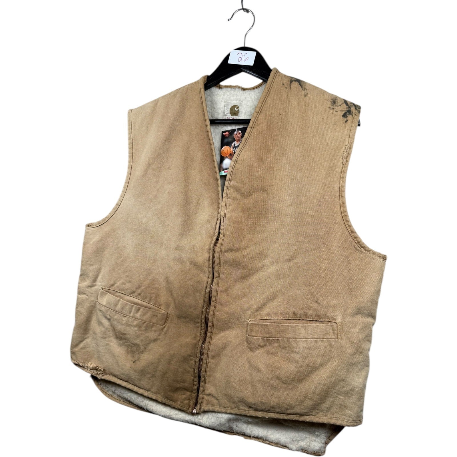 Vintage Carhartt Full Zip Workwear Vest