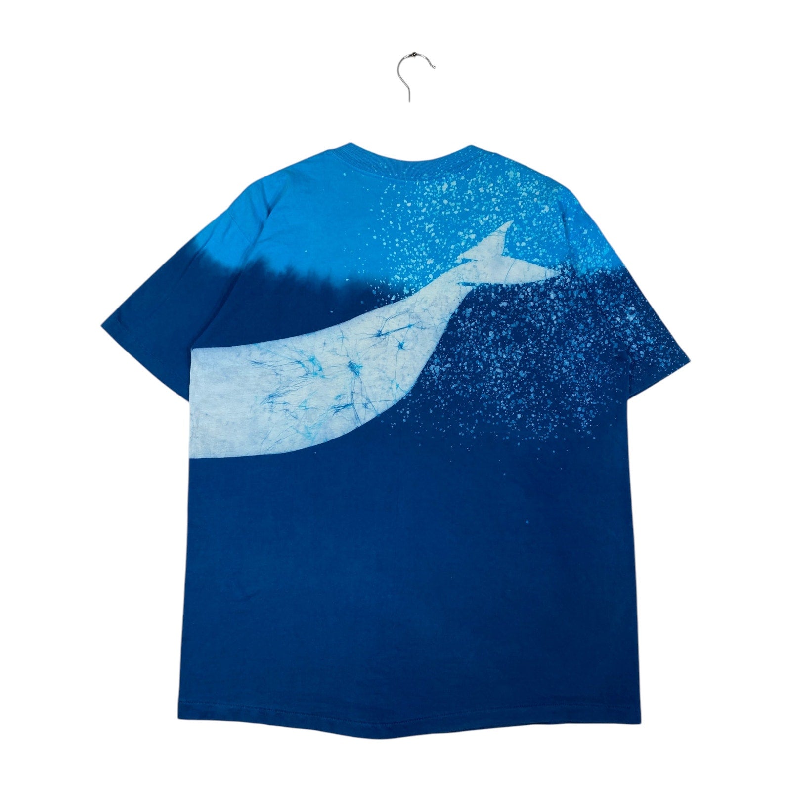 Vintage Whale Allover Print T-Shirt