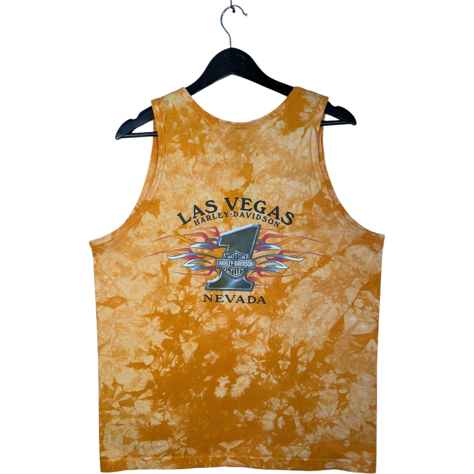 Vintage Harley Davidson Tie-Dye Tank Top