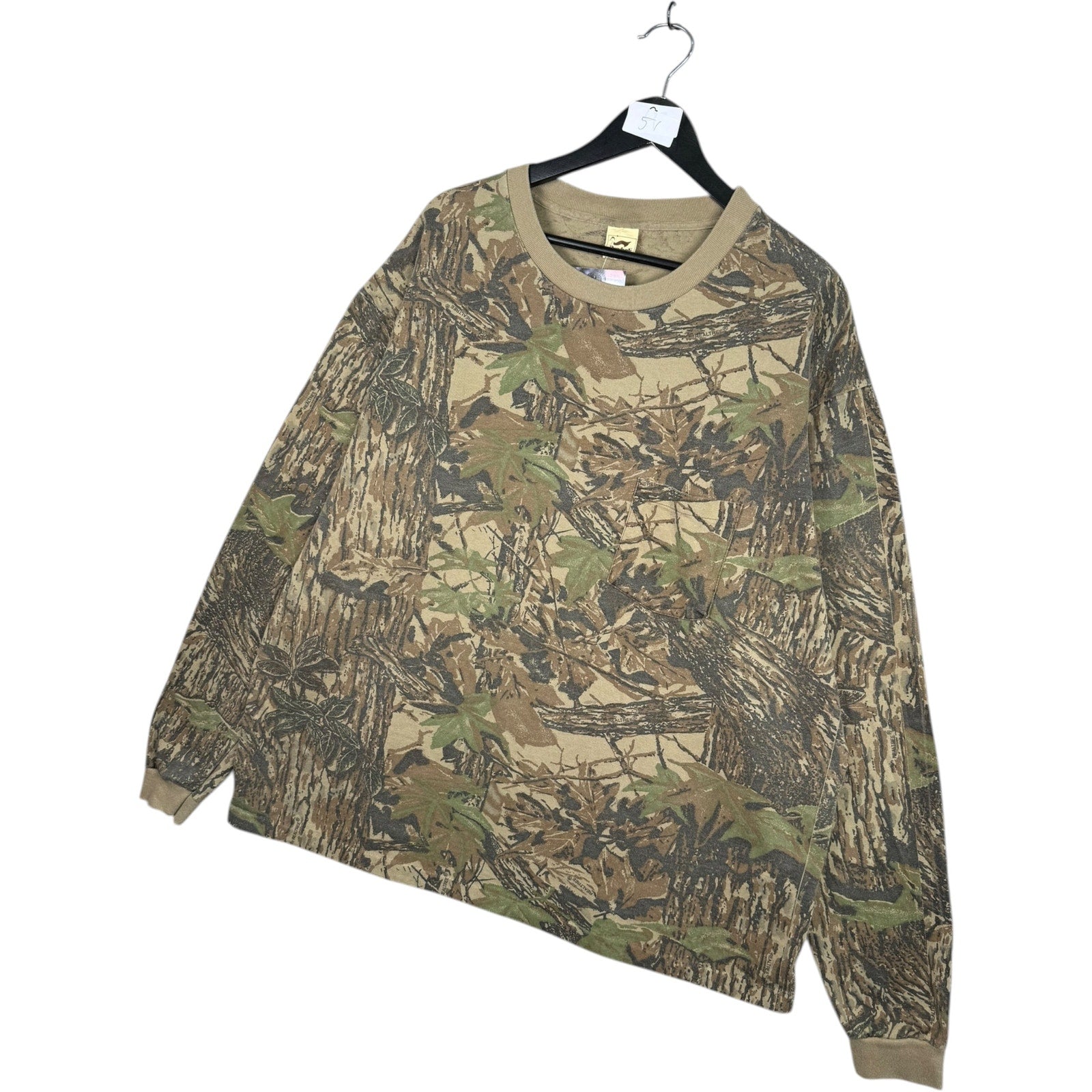 Vintage Duxbak Camo Realtree Long Sleeve T-Shirt