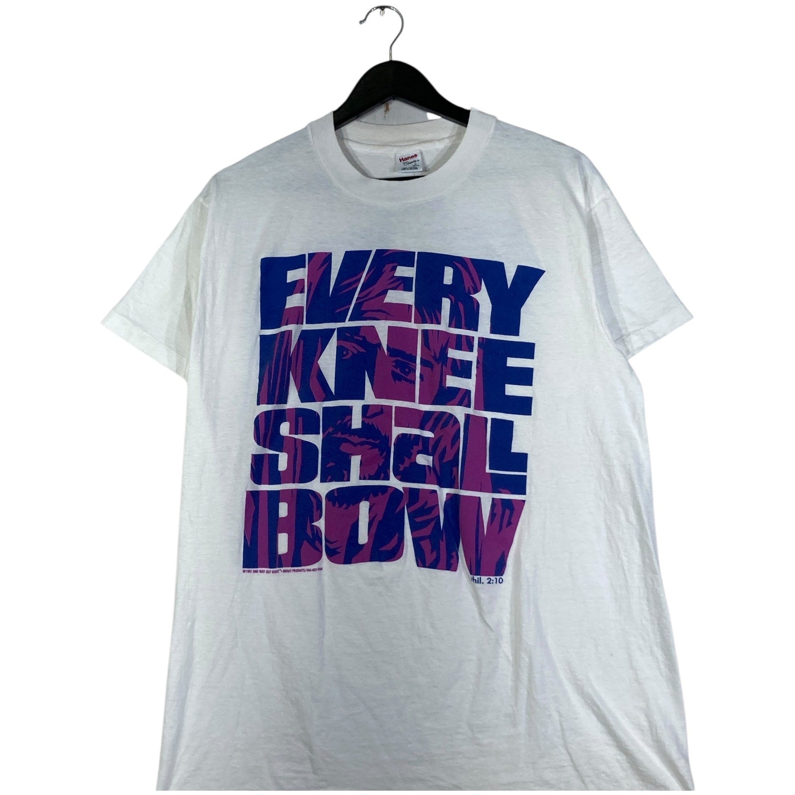 Vintage Every Knee Shall Bow T-Shirt