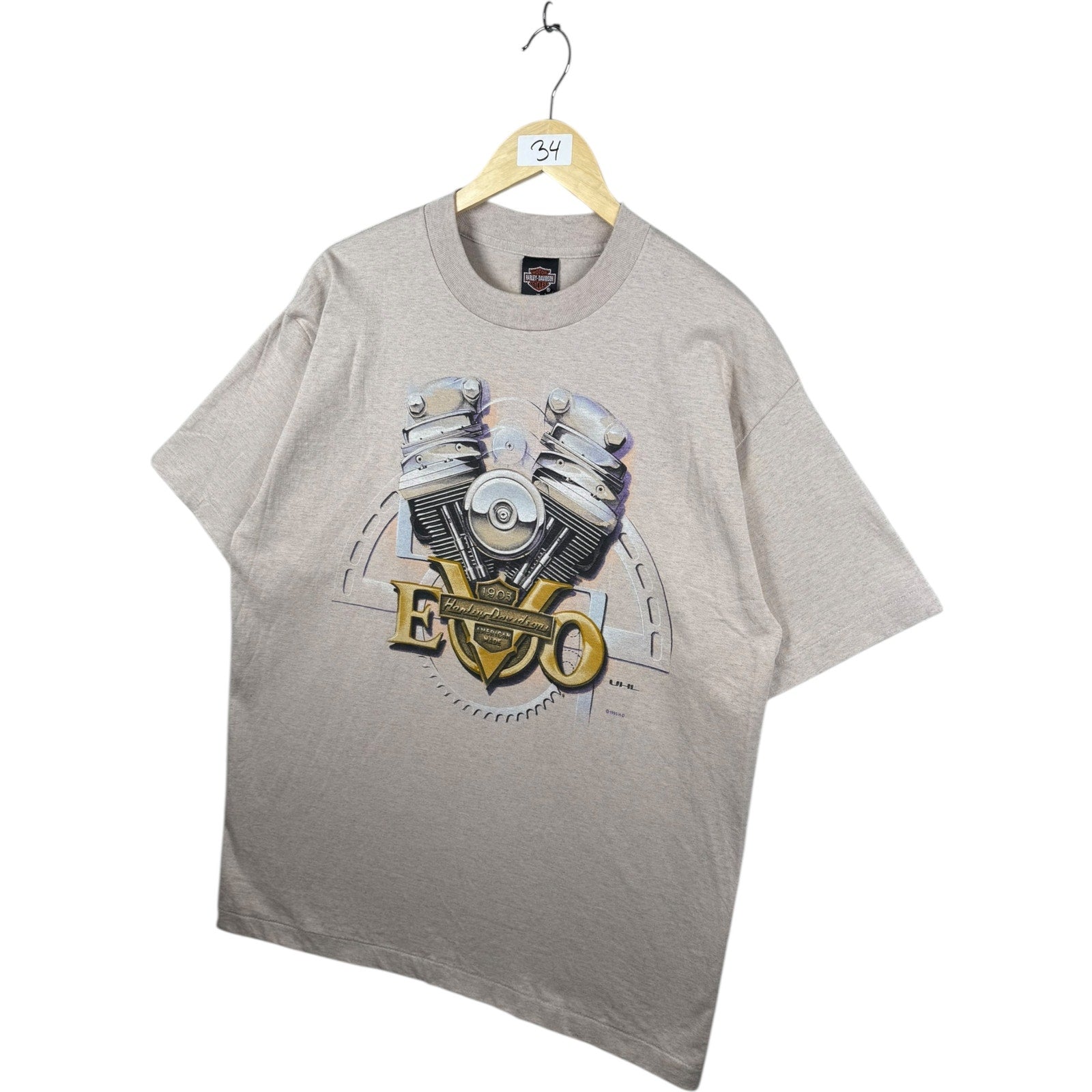 Vintage Harley Davidson EVO Cycle Center T-Shirt