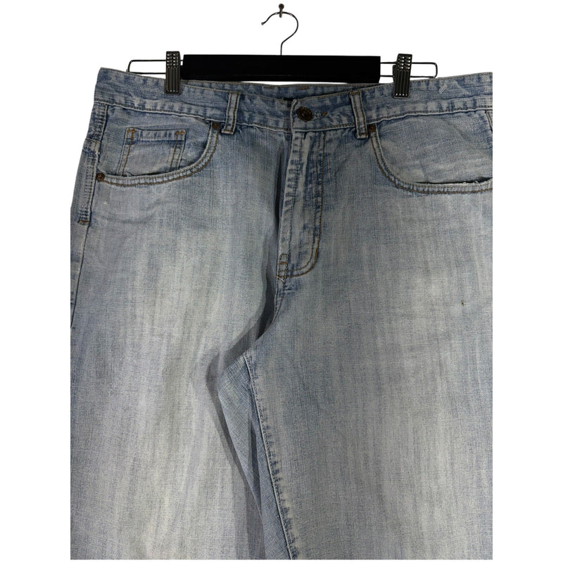 Y2K Urban UP Premium Denim Light Wash Shorts 36x12