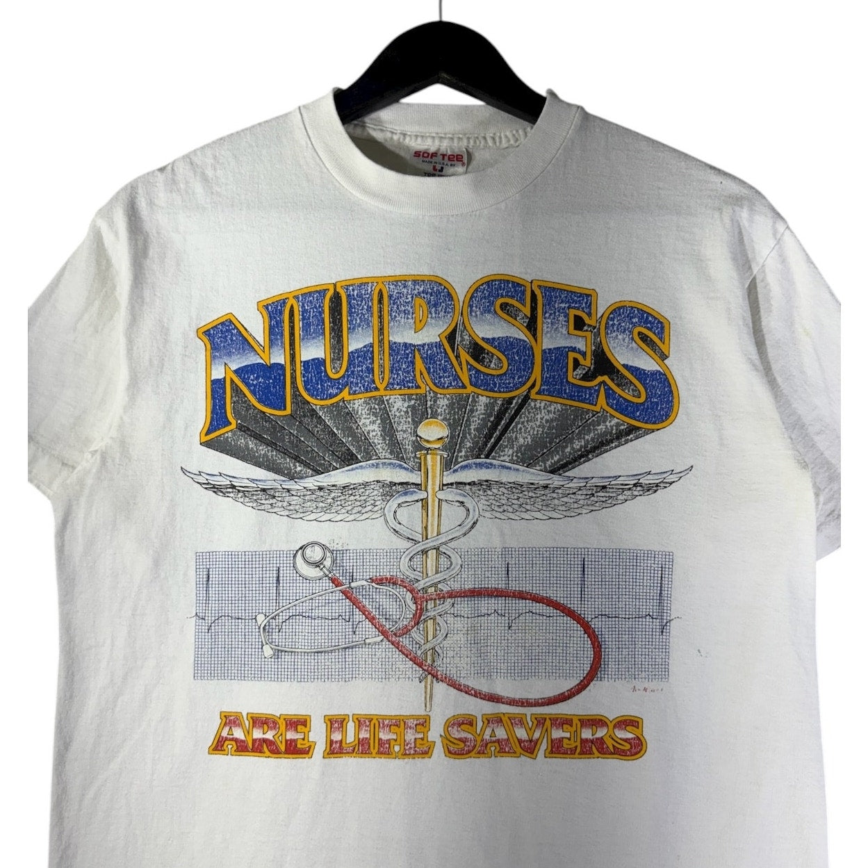 Vintage Nurses Are Life Savers Graphic T-Shirt