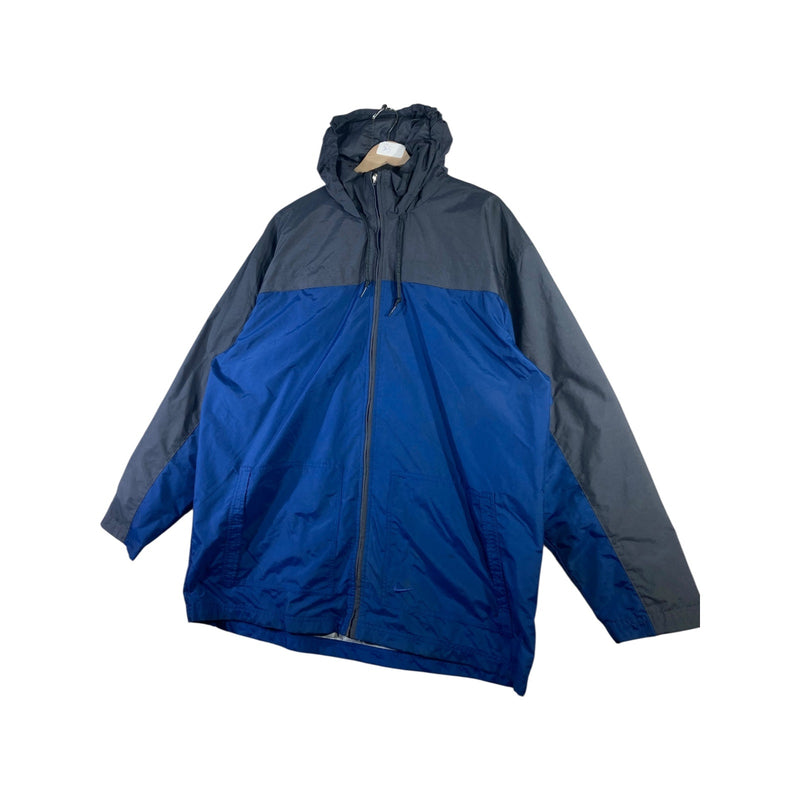 Vintage Nike Color Block Hooded Windbreaker Jacket