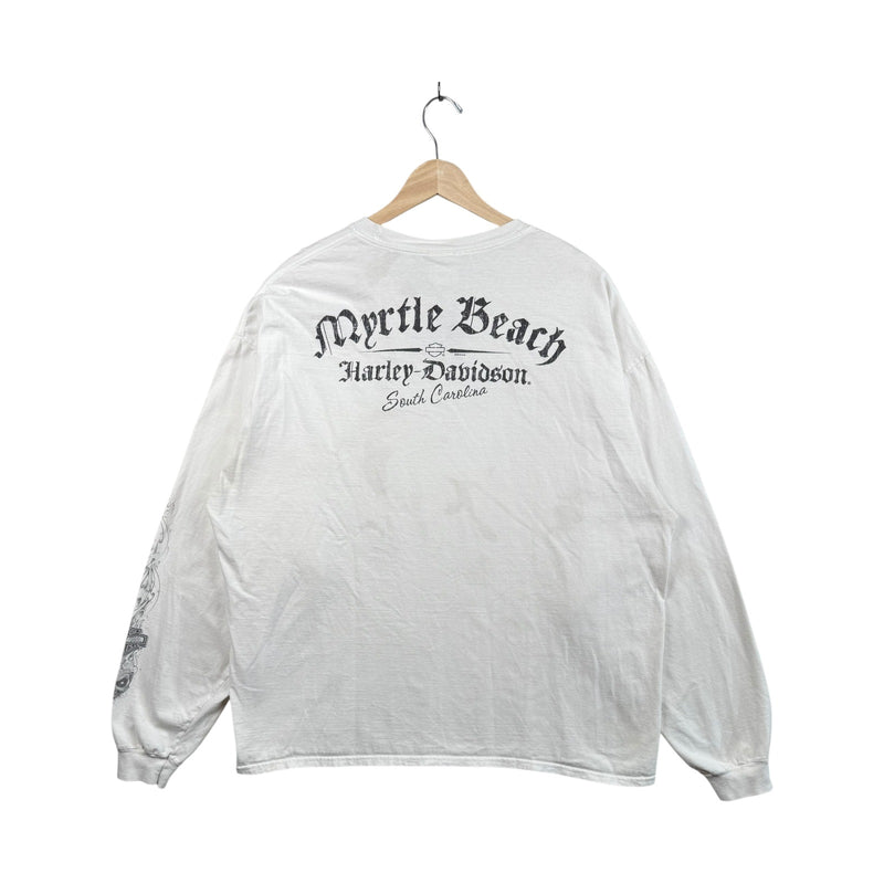 Vintage Harley Davidson Motorcycles Long Sleeve