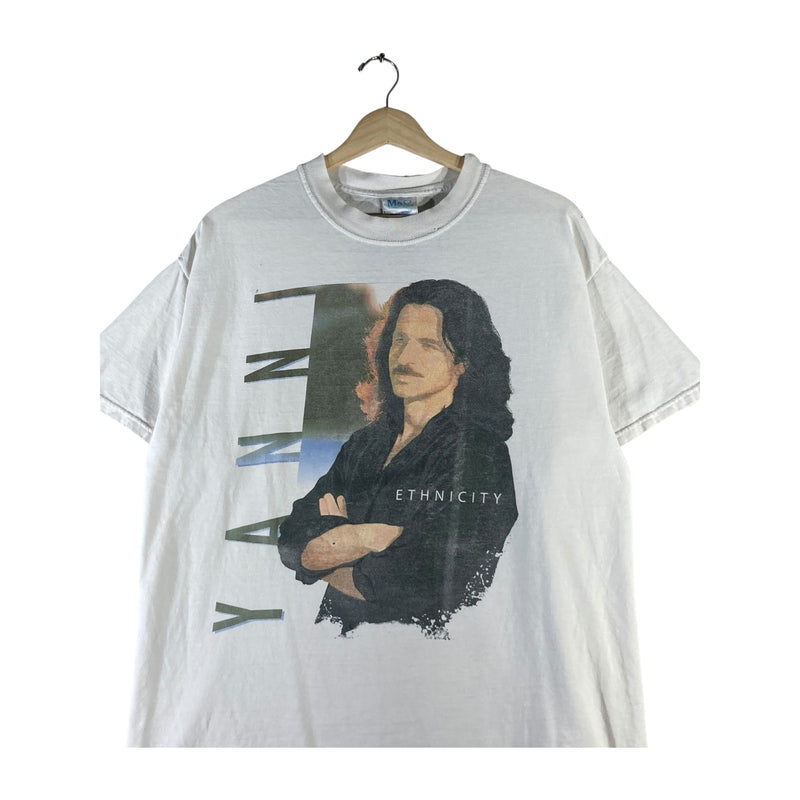 Vintage Yanni Ethnicity Music Cotton T-Shirt