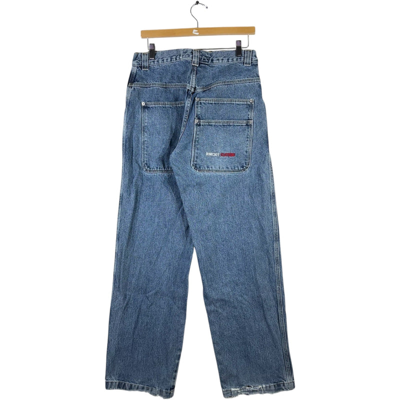 Vintage Homeboy Clothing Wide Leg Denim Jeans 34 x 32