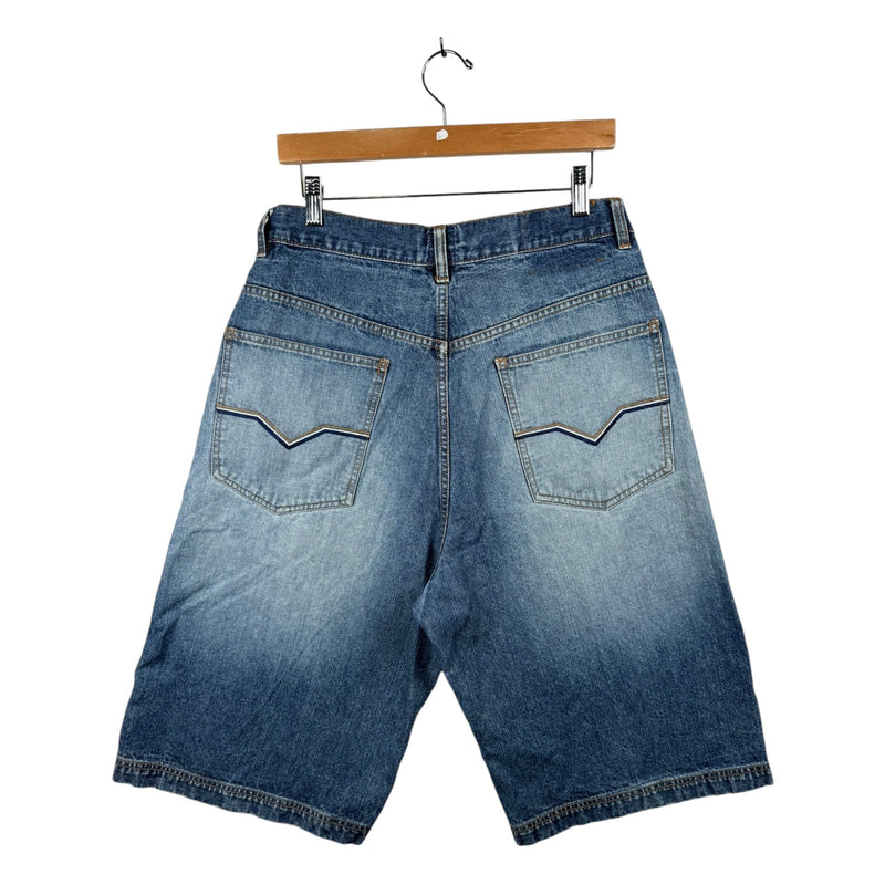 Vintage Surpass Utility Denim Shorts 42