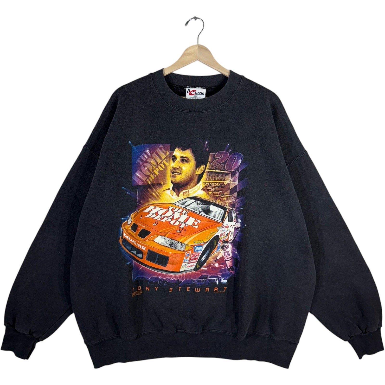 Vintage Chase Tony Stewart NASCAR Crewneck