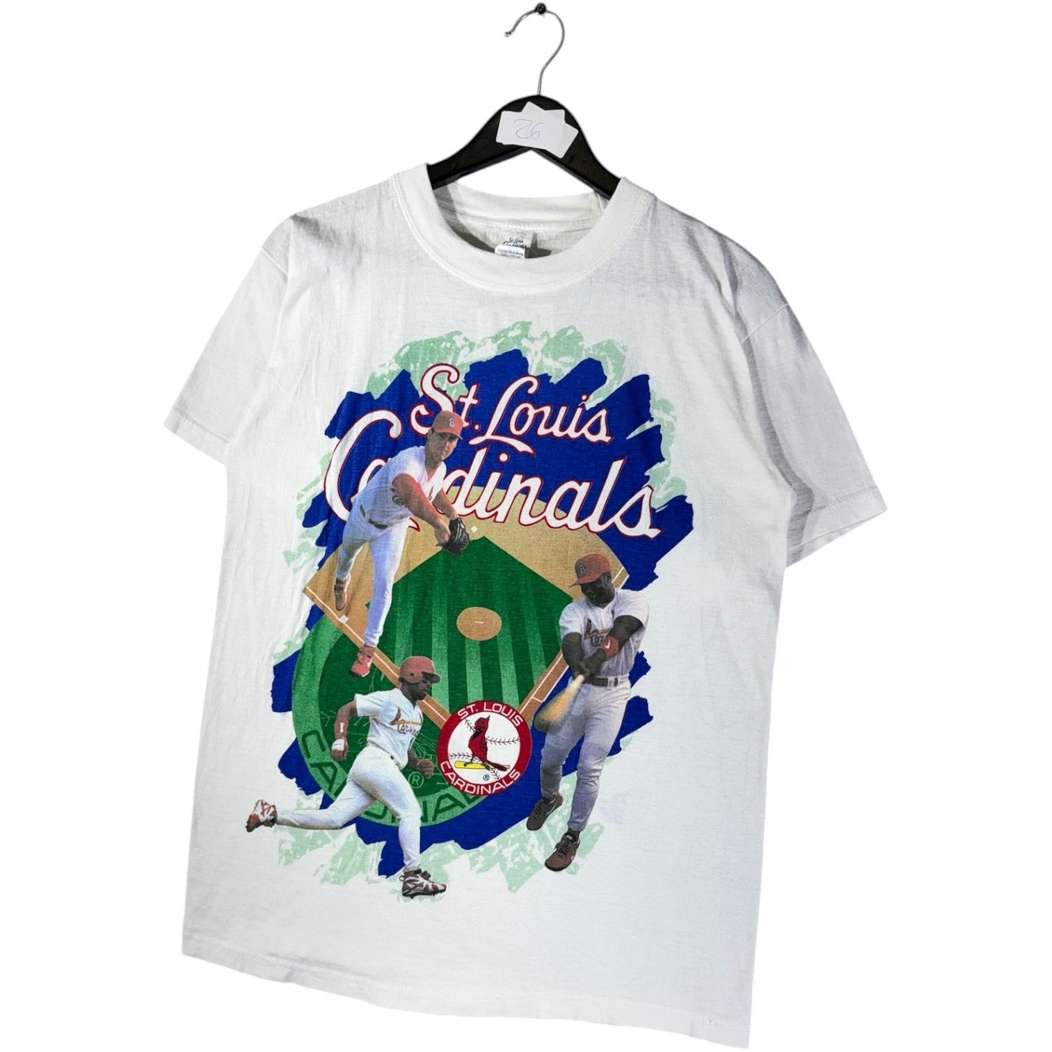 Vintage Coca Cola St. Louis Cardinals MLB Graphic T-Shirt