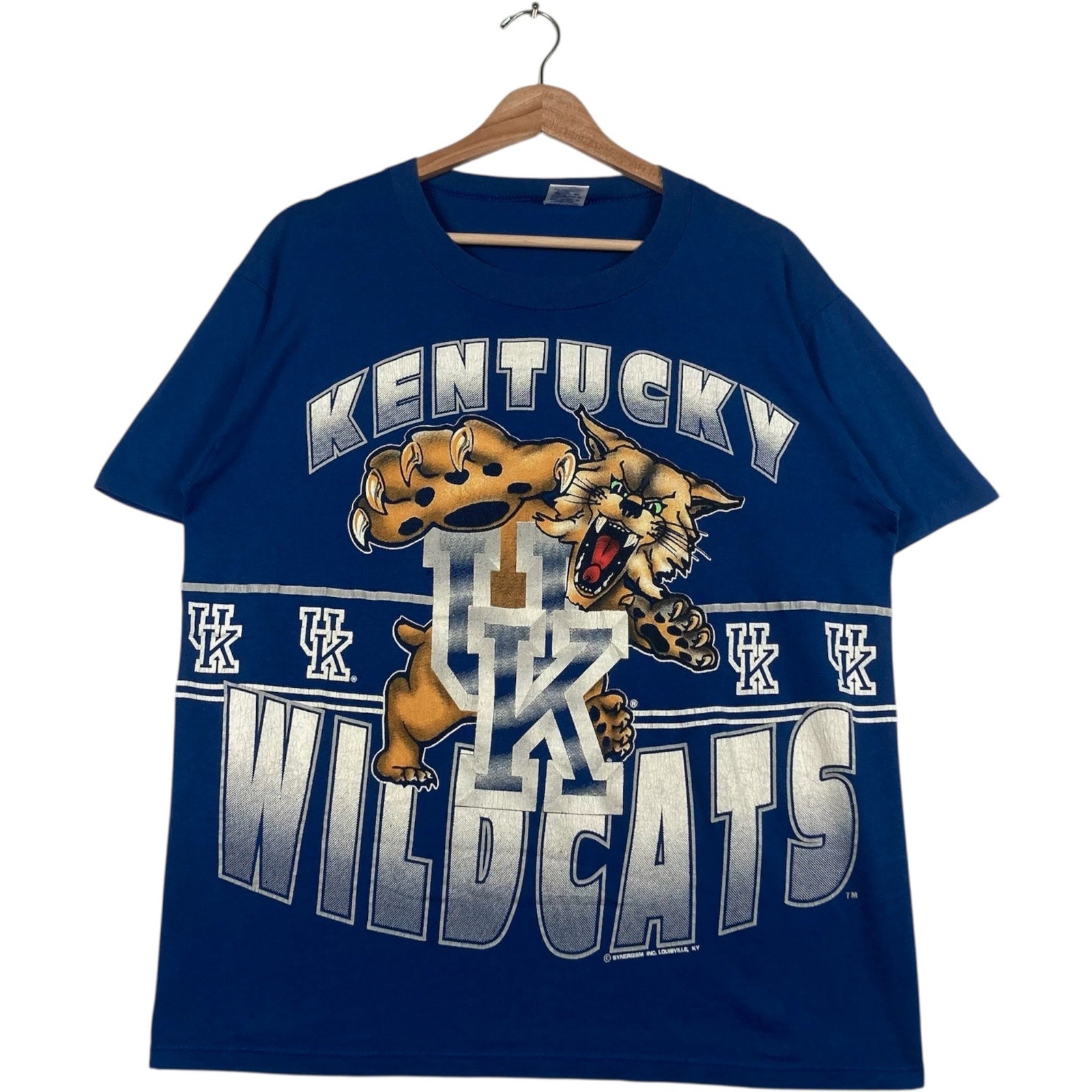Vintage Kentucky Wildcats All Over Print Tee