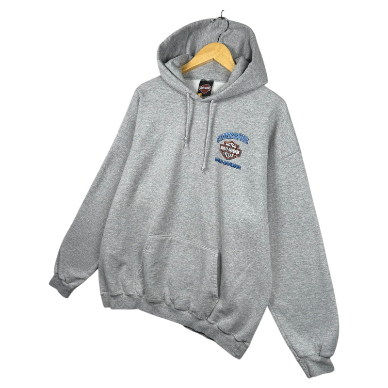 Vintage Harley Davidson Outer Banks Bike Graphic Hoodie
