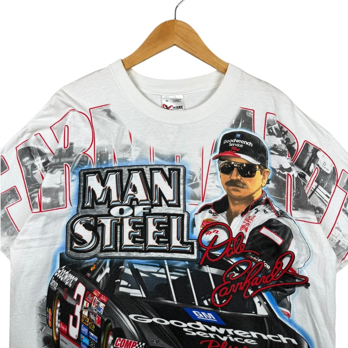Vintage Man of Steel Earnhardt NASCAR NASCAR T-Shirt