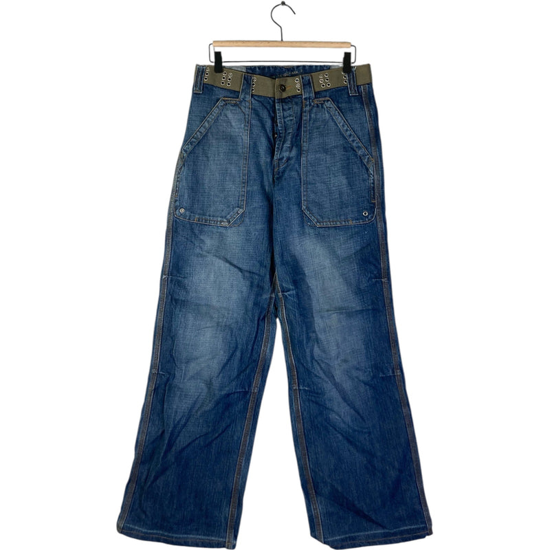 Vintage XDYE Trademark Straight Leg Denim Jeans 30x30