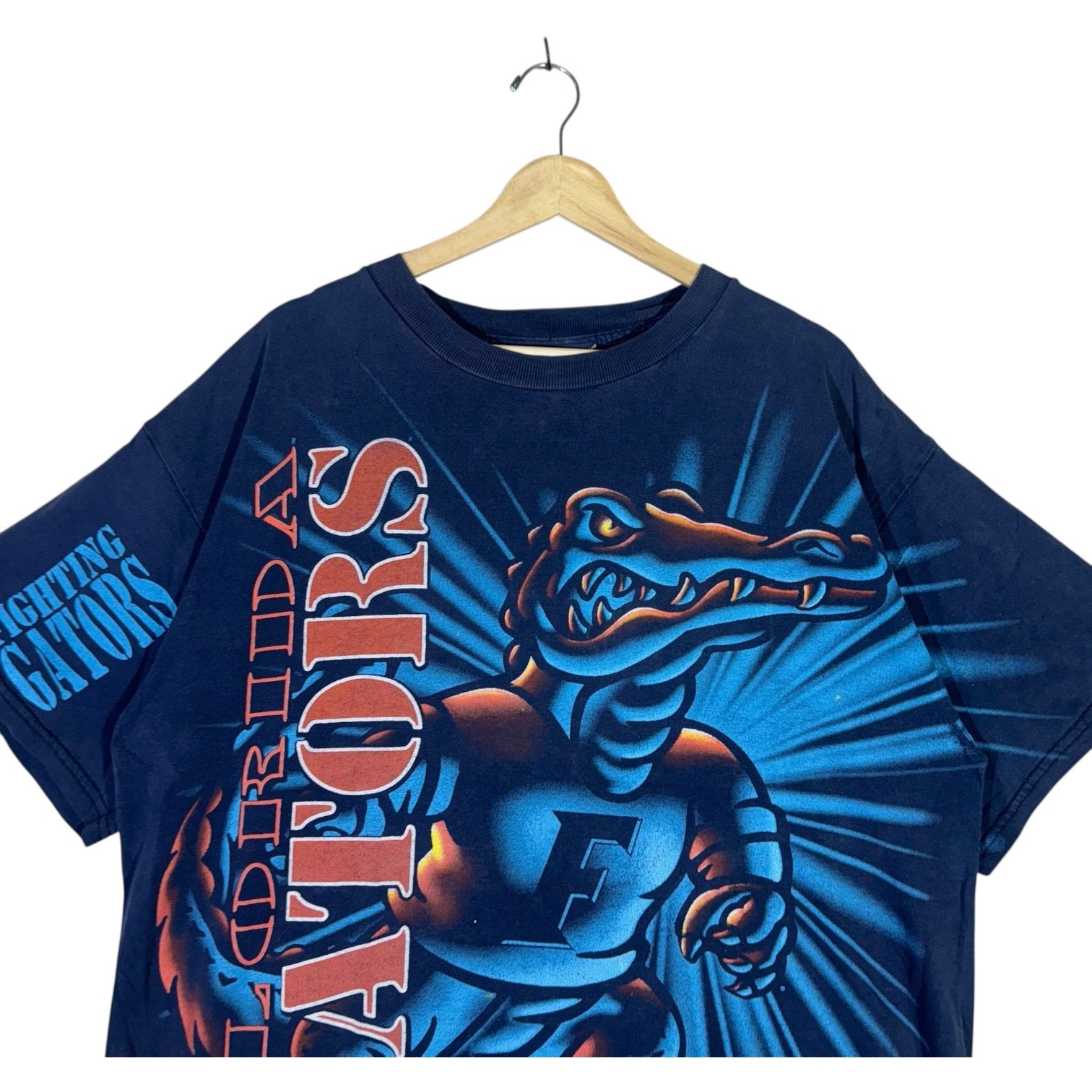 Vintage University Of Florida Fighting Gators Mascot Tee