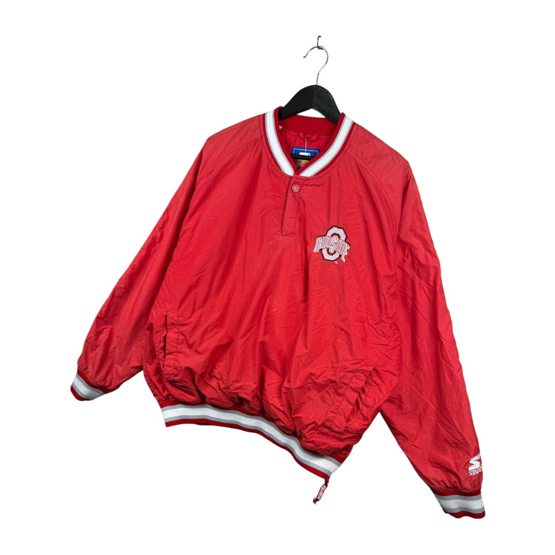 Vintage Starter Ohio State University Pullover Varsity Jacket