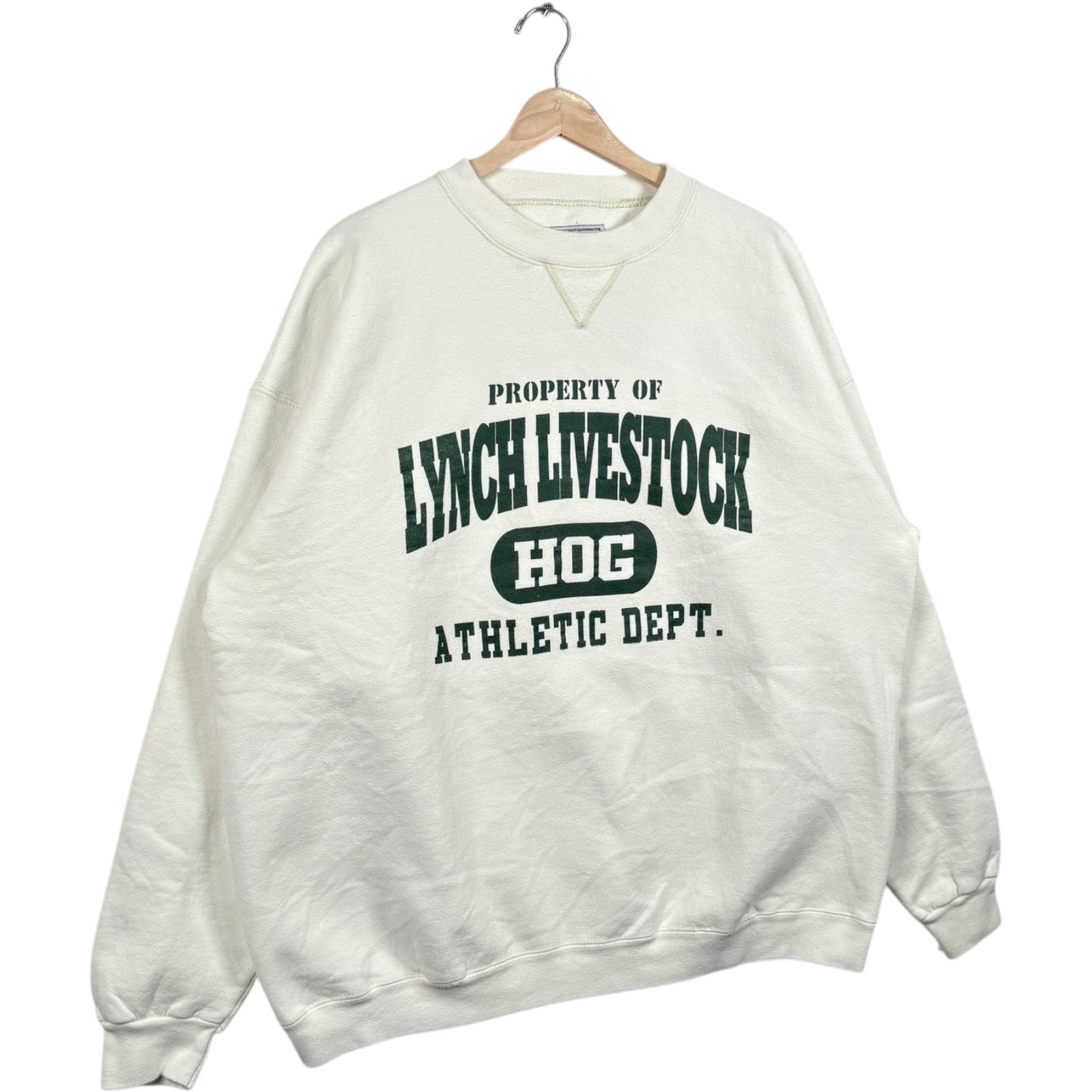 Vintage Lynch Livestock Athletic Department Crewneck