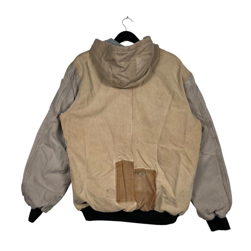 Vintage Carhartt Cut And Sew Workwear Jacket